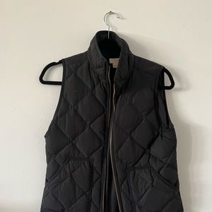 J. Crew black vest